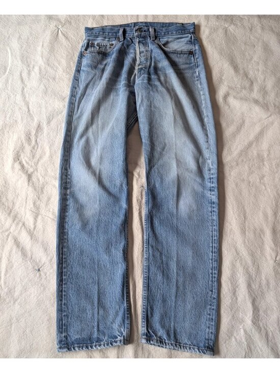 Levi's Other - Vintage Levi's 501 80s USA Made Repaired Faded Wicking Classic Straight 30x32